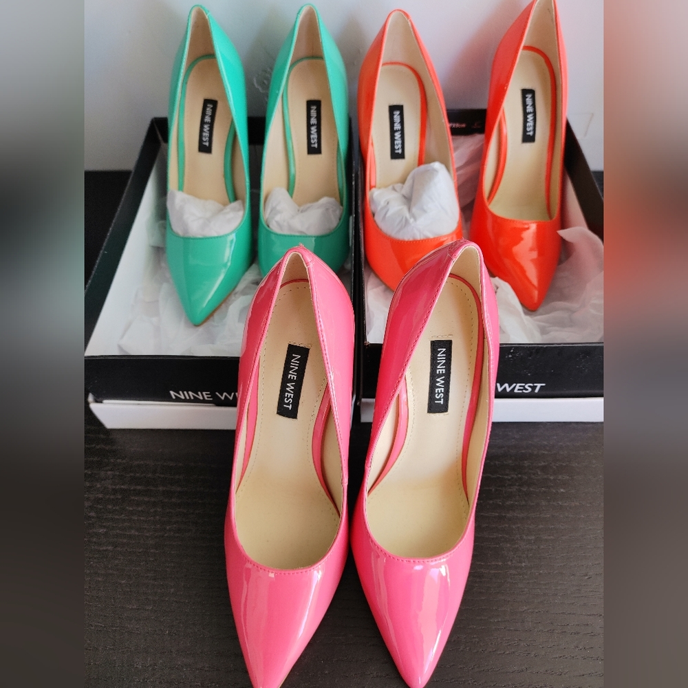 Nine West Bliss3 Pointy Toe Heels, Size 5, 2 Pairs, $77 for 2 remaining